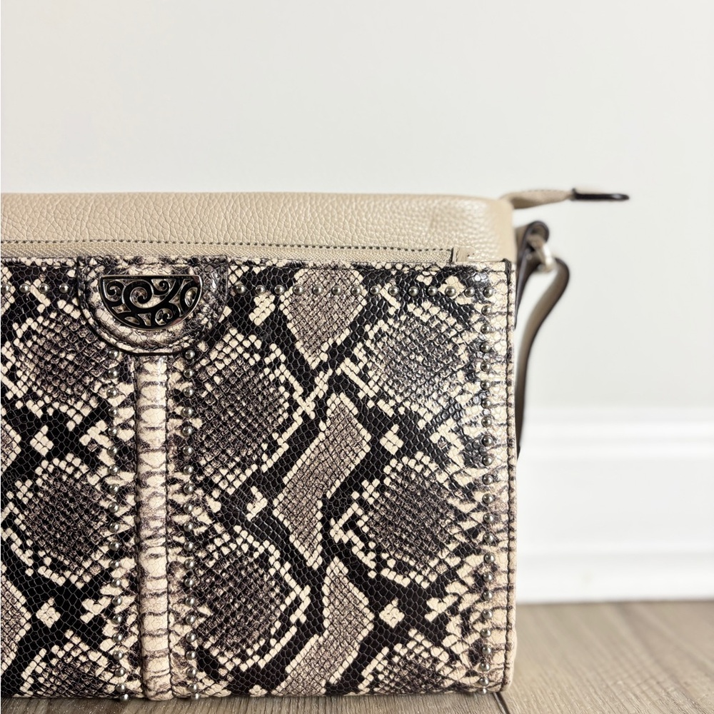Brighton Pretty Tough Python Organizer Crossbody - image 2